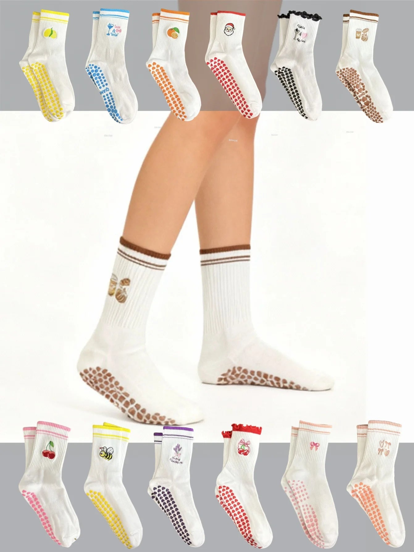 Stylish Non-Slip Yoga Socks™